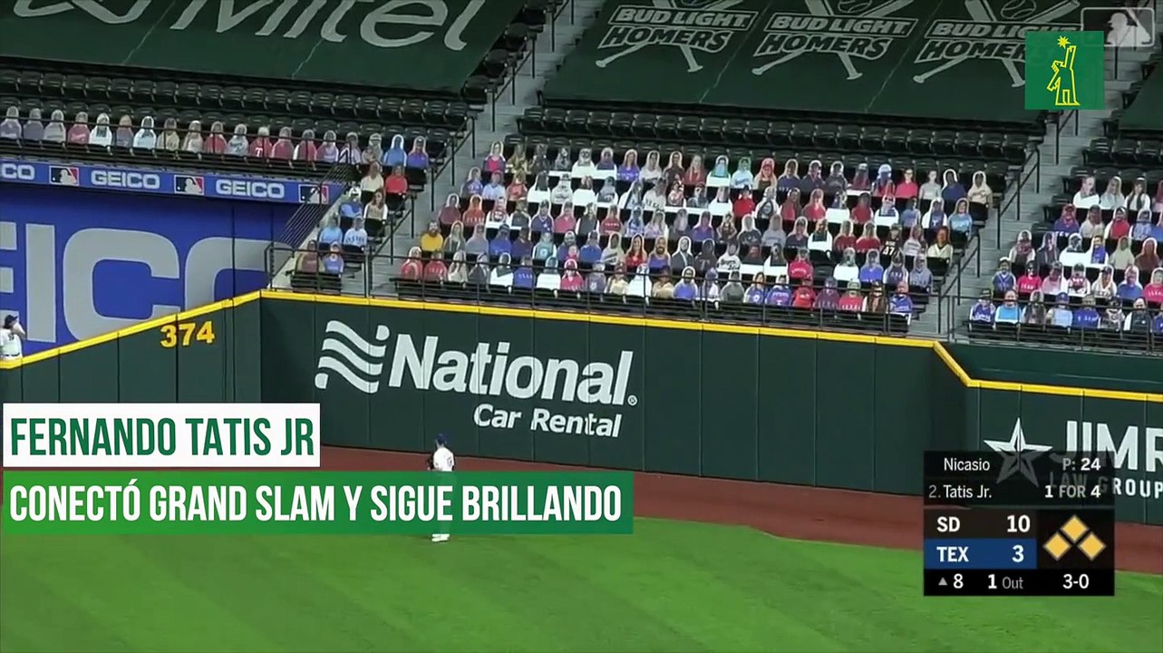 Tatis Jr. pega grand slam