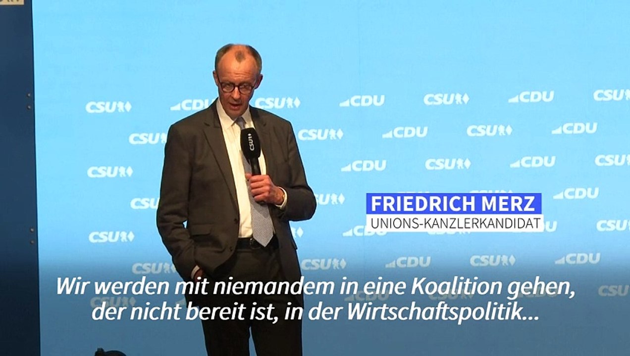 Merz: 'Es wird keine Gespräche mit der AfD geben'