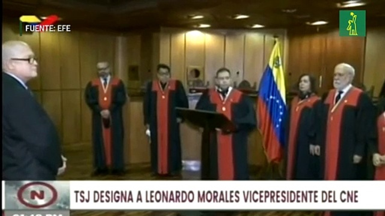 Leonardo Morales es el nuevo vicepresidente del CNE