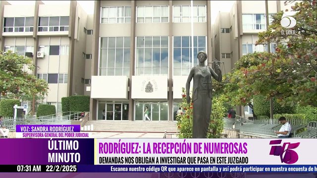 Rodriguez: las investigaciones ahorita están destinadas a personas no definidas