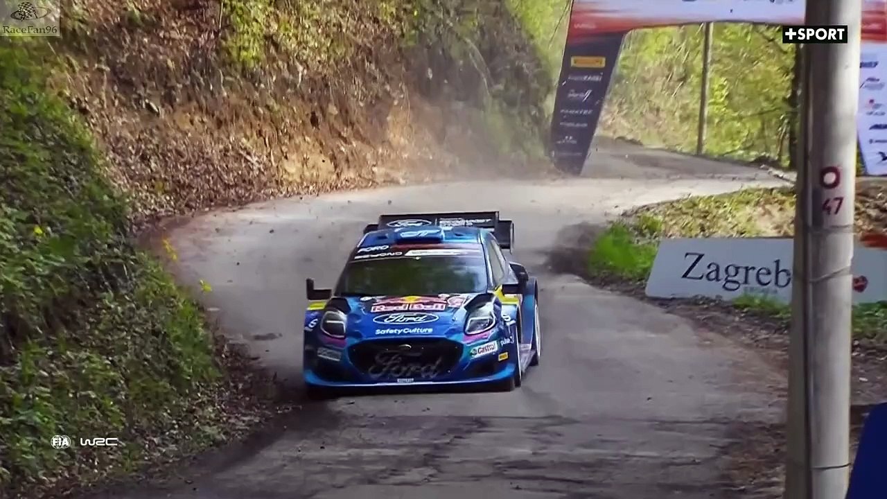 WRC 2023_Manche 4_Croatia Rally_Résumé (en français - Canal+ Sport - France) [RaceFan96]