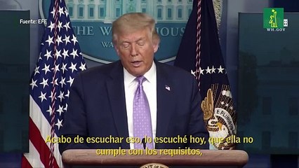 Trump alimenta una teoría conspiratoria sobre Kamala Harris