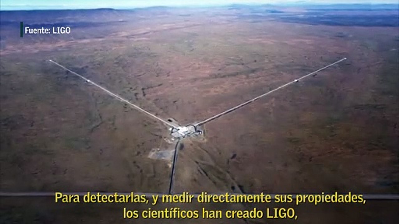 Hallan fuente de ondas gravitacionales con energía similar a la de ocho masas solares