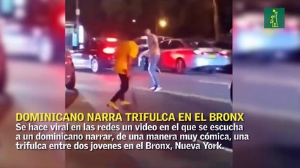 Dominicano narra trifulca en el Bronx