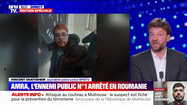 Les images de l'arrestation de Mohamed Amra, en Roumanie