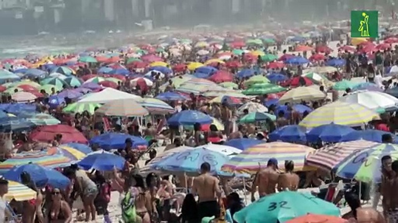 Playas de Río registran aglomeraciones en medio de desescalada