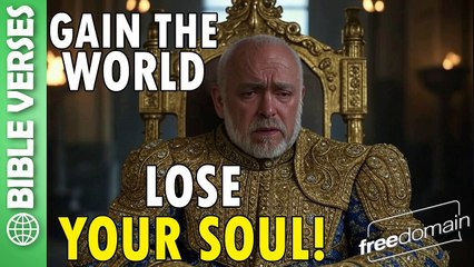 Gain the World, Lose Your SOUL! Bible Verses