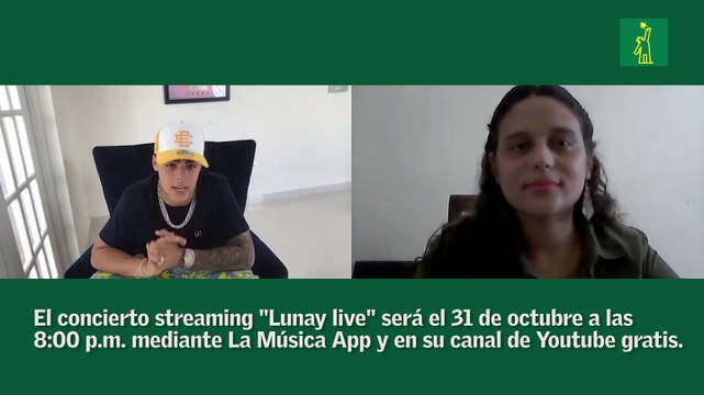 Lunay habla con Diario Libre de su concierto streaming el 31 de octubre y sus influencias musicales