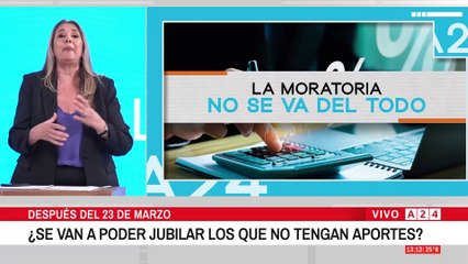 Exclusivo A24: ¿se termina la jubilación con moratoria?