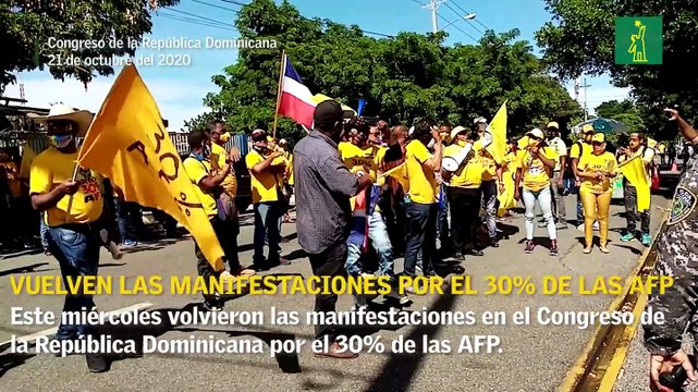 Vuelven las manifestaciones por el 30% de las AFP