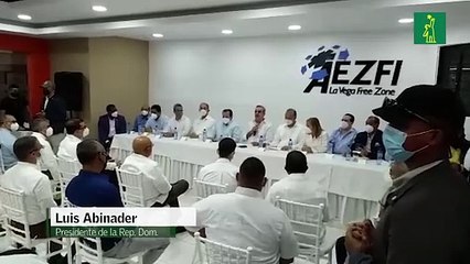 Presidente Abinader anuncia ampliación parque de zonas francas de La Vega