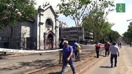 Piñera dice que Chile quiere vivir "en paz" luego de una noche de extrema violencia