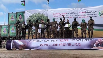 Le Hamas libère six nouveaux otages israéliens à Gaza