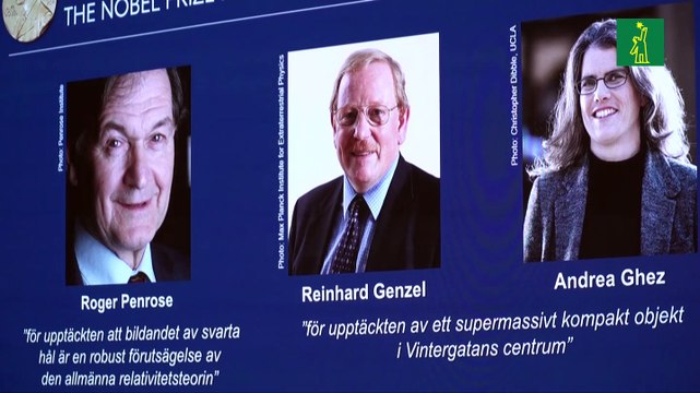El Nobel de Física premia a tres expertos de los agujeros negros