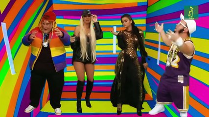 Clarissa Molina a lo Ivy Queen y Raúl de Molina como Tekashi 69 entre los disfraces de Halloween