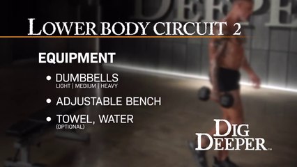 Dig Deeper / Lower Body Circuito 2