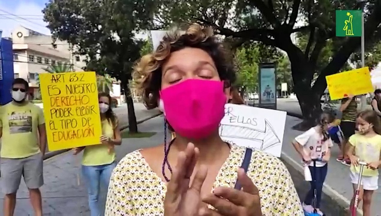 El colectivo de Padres por la Educación Presencial demanda opciones para la educación de los niños