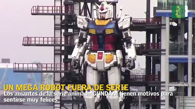 Ingenieros japoneses Ingenieros japoneses crean un robot gigante inspirado en la serie animada Gundam