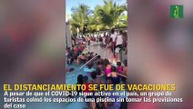 El día que el distanciamiento social se fue de vacaciones