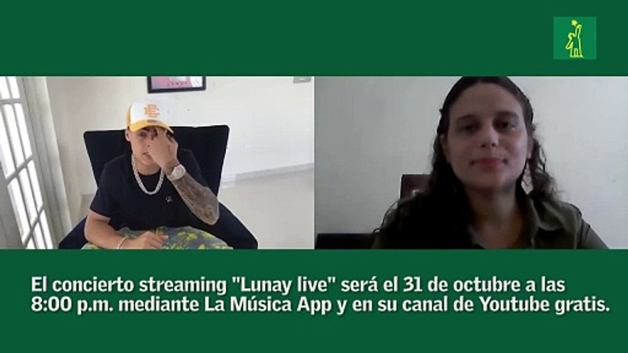 TEASER: Lunay habla con Diario Libre de su concierto streaming el 31 de octubre y sus influencias musicales