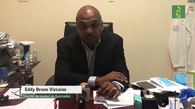 Eddy Bruno Vizcaíno dice que están en situación crítica los pacientes con quemaduras por explosión de planta de GLP en Licey