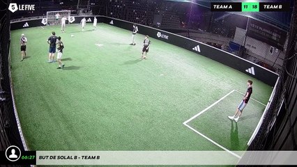 But de Solal B - Team B