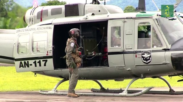 Panamá refuerza la seguridad en la frontera con tres helicópteros donados por EE.UU.