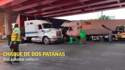 Patanas colisionan en la Kennedy con Ortega y Gasset