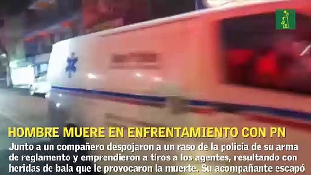 Un hombre muerto en un supuesto enfrentamiento a tiros con policías en Santiago