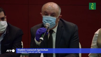 Empresa boliviana distribuirá vacuna y medicamento rusos contra COVID-19