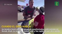 Hombres tosen sobre manifestantes antirracismo en Utah