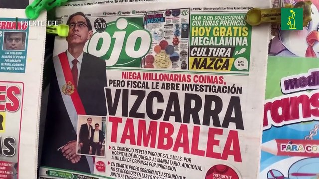 Abren investigación contra Vizcarra por delitos de corrupción en Perú