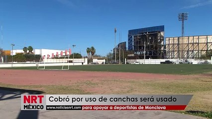 Cobró por uso de canchas será usado para apoyar a deportistas de Monclova
