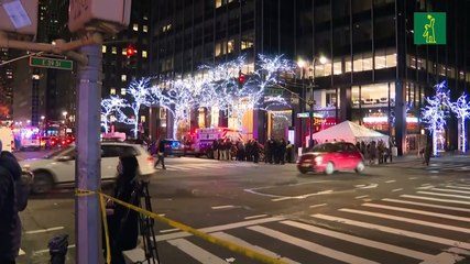 Un auto embiste a "múltiples" manifestantes en Nueva York