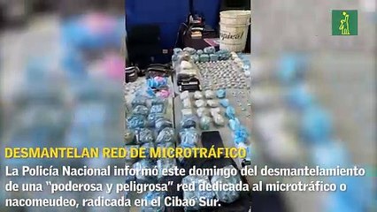La Policía Nacional desmantela red de microtráfico