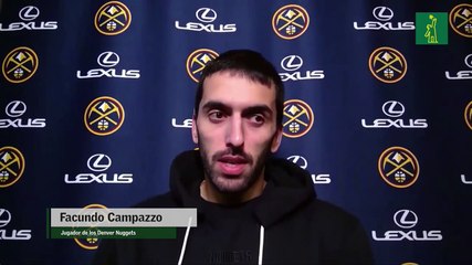 Campazzo: "No será fácil el reto NBA, pero estoy listo para dar lo mejor"