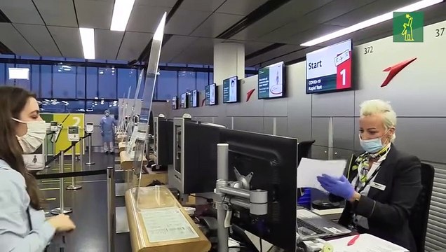 Vuelos a prueba de covid : ¿suficiente para salvar los aeropuertos?