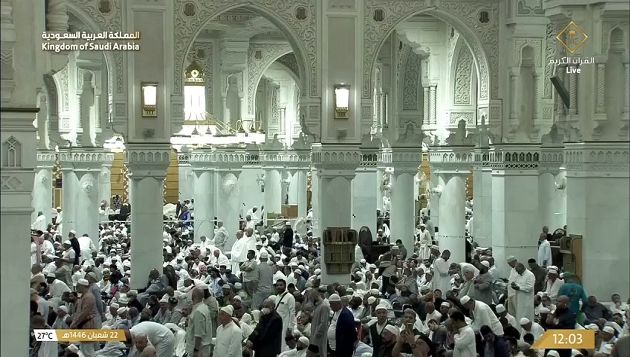أذان الجمعة الأول والثاني للمؤذن سهيل حافظ والم...