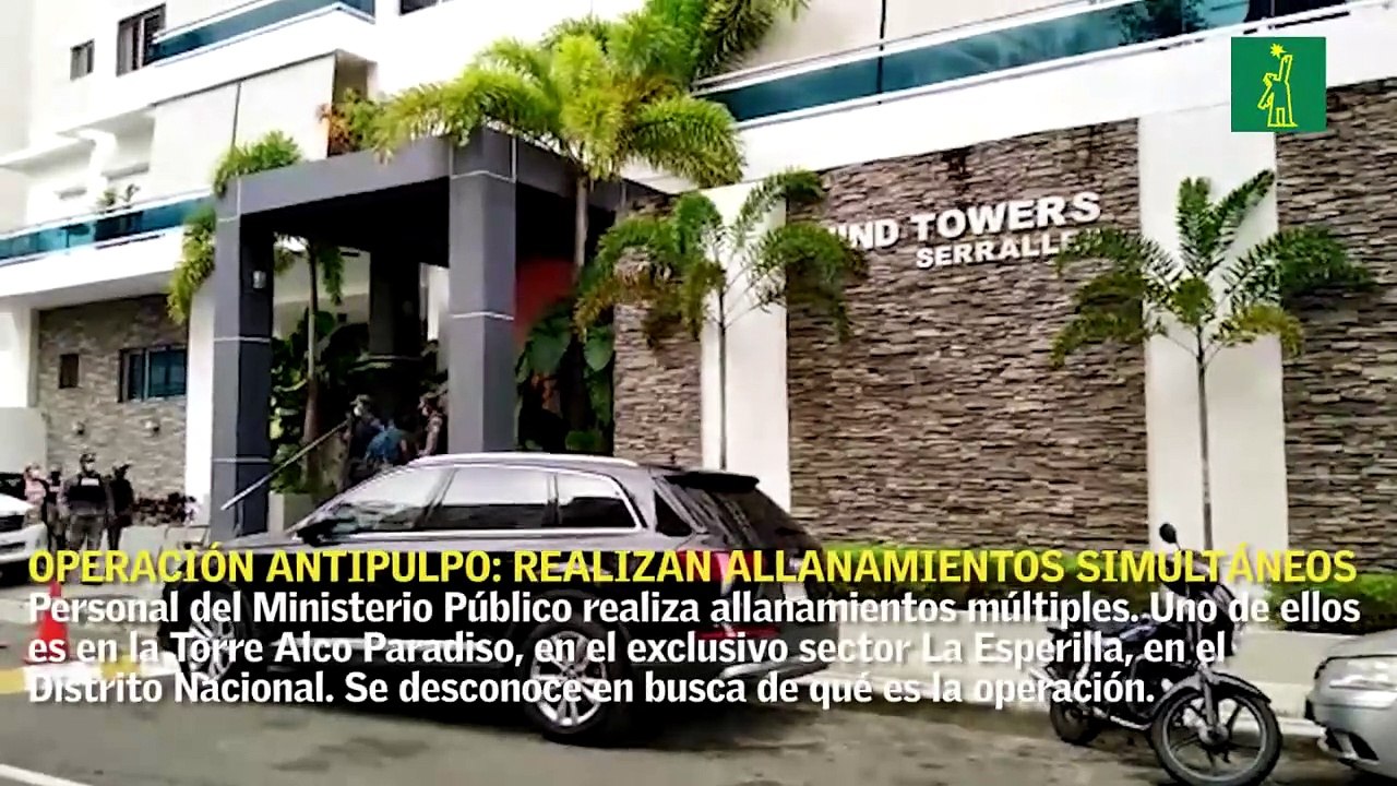 Operación Antipulpo: realizan allanamientos simultáneos