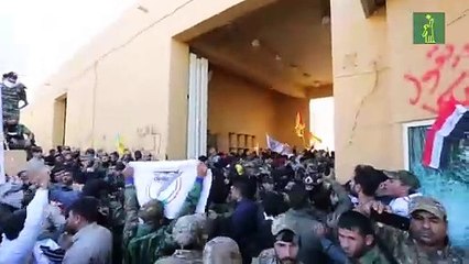 Asalto a la Embajada de EEUU en Bagdad amenaza con desatar crisis diplomática