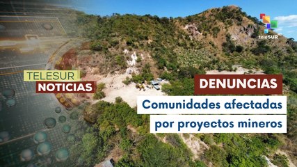 En el Salvador buscan concientizar sobre la explotación minera