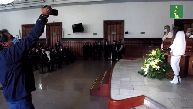 Funcionarios, políticos y familiares rinden homenaje al exgobernador mexicano asesinado