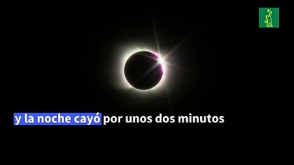 Así se vio el eclipse total de sol en el sur de Argentina