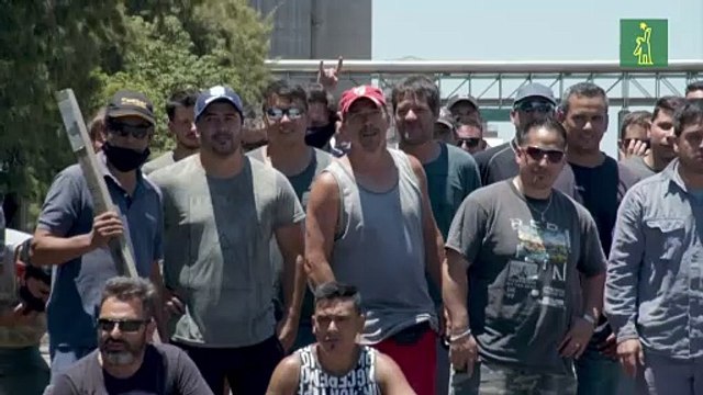 Un centenar de barcos anclados por huelga en puertos agroexportadores de Argentina