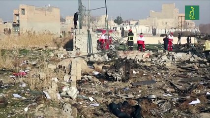 Al menos 170 muertos al estrellarse un avión ucraniano en Irán