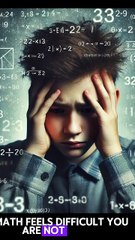 Math seems difficult but it's not hard.. best Motivational video about math