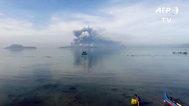 Filipinas en estado de alerta por el volcán Taal