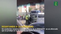 Agente de la DIGESETT recibió un manotazo en la cara cuando trabajaba en la Avenida Lincoln
