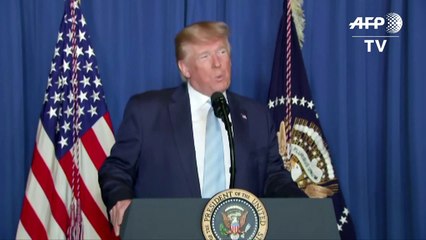 Trump asegura que EEUU “no busca un cambio de régimen” en Irán