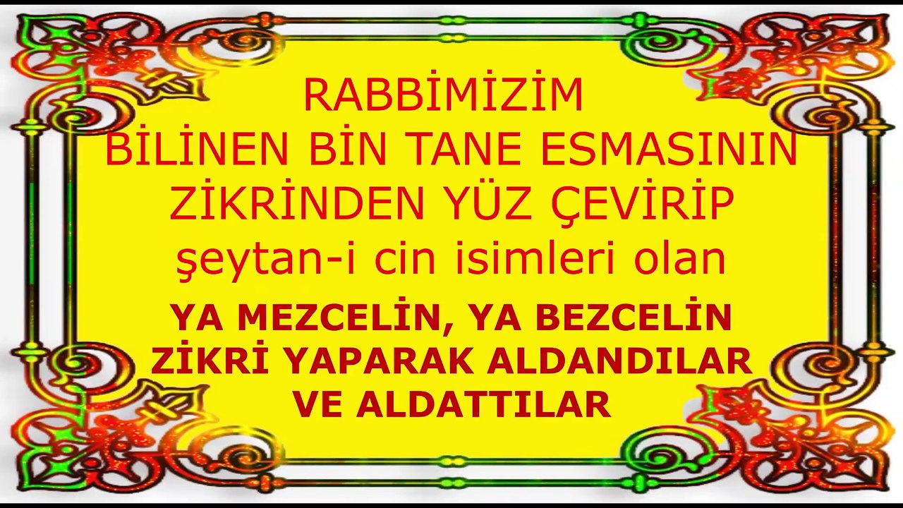 MEZCELİN BEZCELİN ANLAMI NEDİR